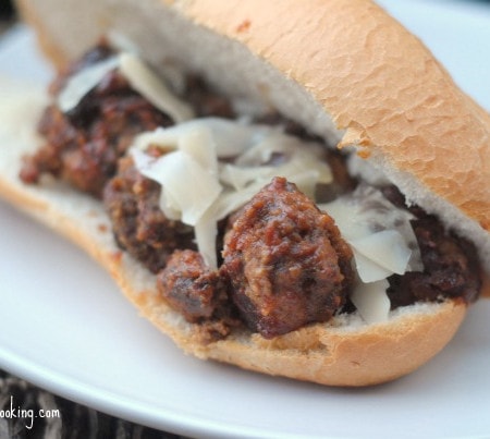 slow cooker bbq subs