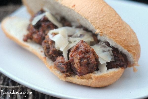 slow cooker bbq subs