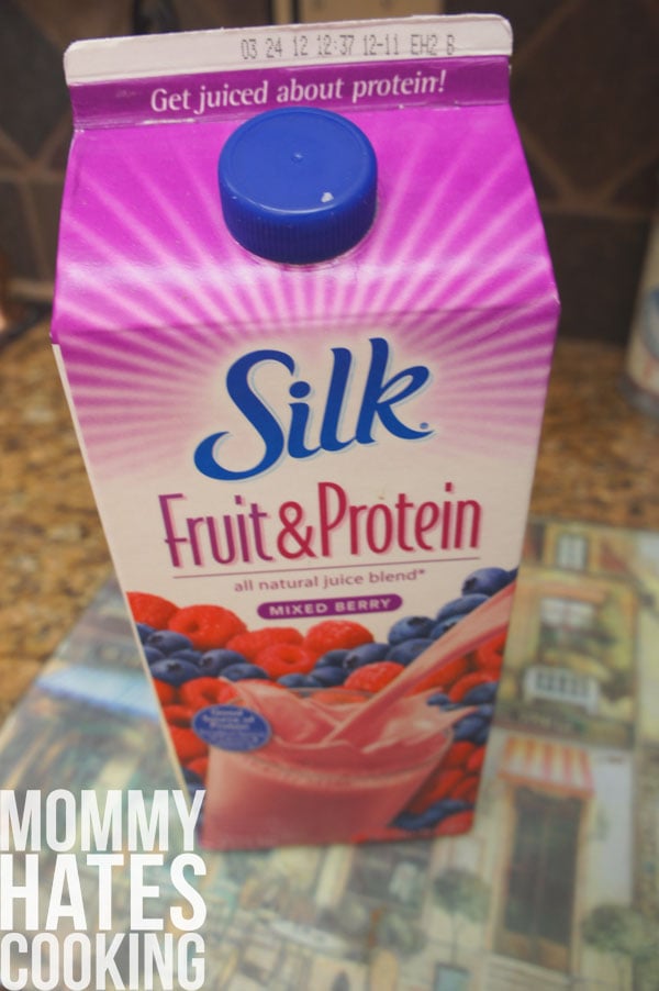 silk fruit and protein