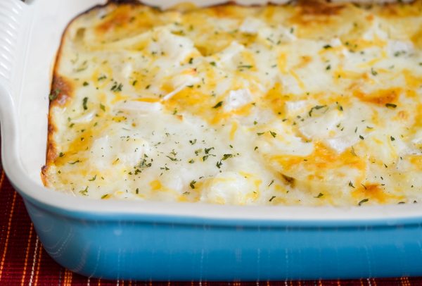 gluten free scalloped potatoes with cheese