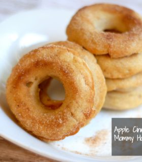 apple cinnamon doughnuts