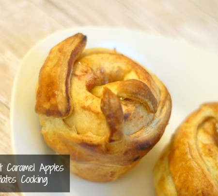 inside out caramel apples