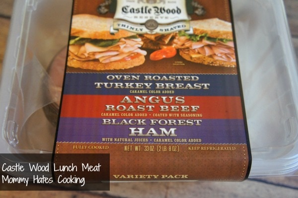 castle wood lunch meat