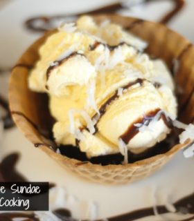 coconut chocolate brownie cups