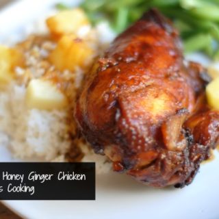 Slow Cooker Honey Ginger Chicken