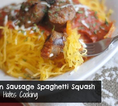 Italian Sausage Spaghetti Squash
