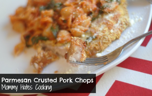 parmesan crusted pork chops