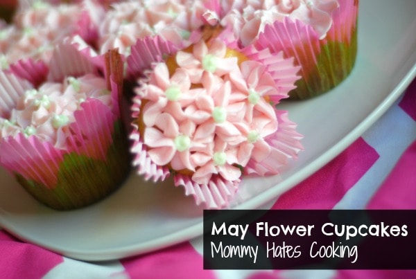 May Flower Cupcakes