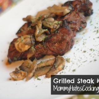 Grilled Steak Marsala