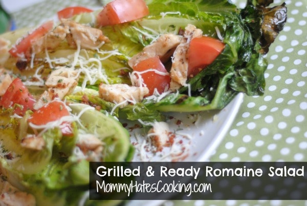 Grilled Romaine Chicken Salad