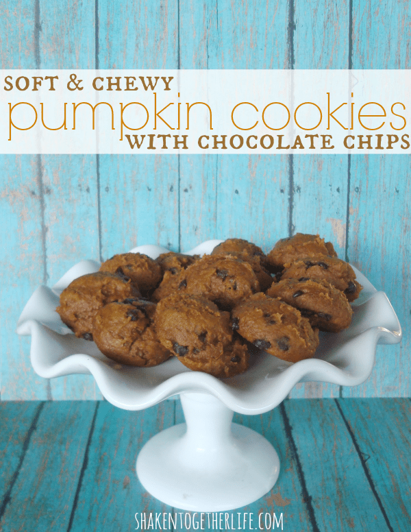 Soft & Chewy Pumpkin Cookies