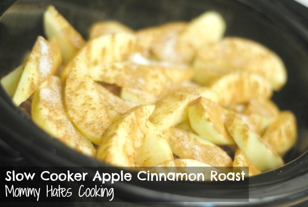 Slow Cooker Apple Cinnamon Roast