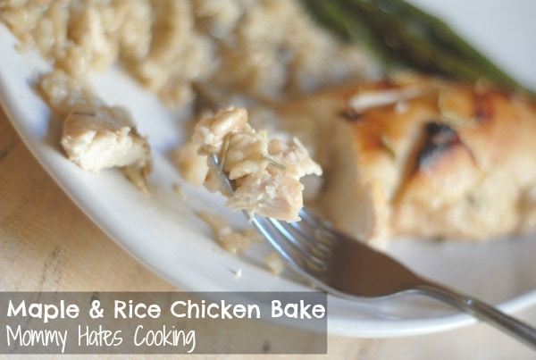 Maple & Rice Chicken Bake