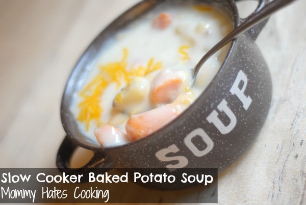 Slow Cooker Baked Potato Soup