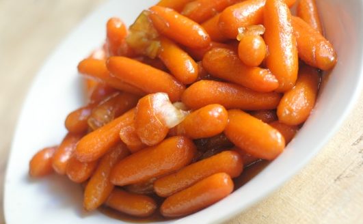 Cider Glazed Carrots