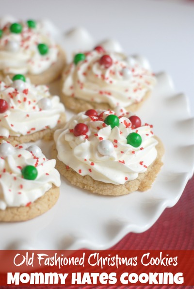 Old Fashioned Christmas Cookies I mommy Hates Cooking