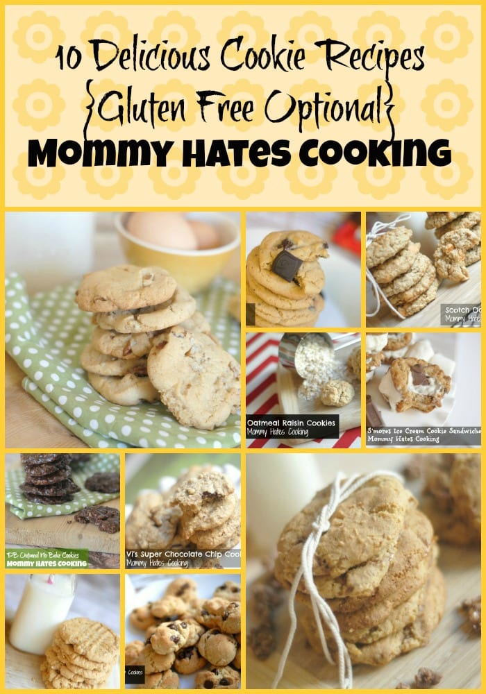 10 Delicious Cookie Recipes {Gluten Free Optional}