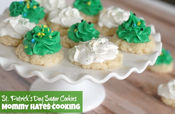 St. Patrick's Day Cookies I Mommy Hates Cooking