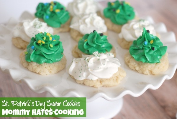 St. Patrick's Day Cookies I Mommy Hates Cooking