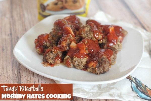 Tangy Meatballs I Mommy Hates Cooking