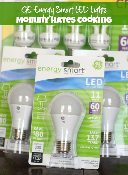 GE Energy Smart LED Lights I Mommy Hates Cooking #LEDSavings #shop #cbias