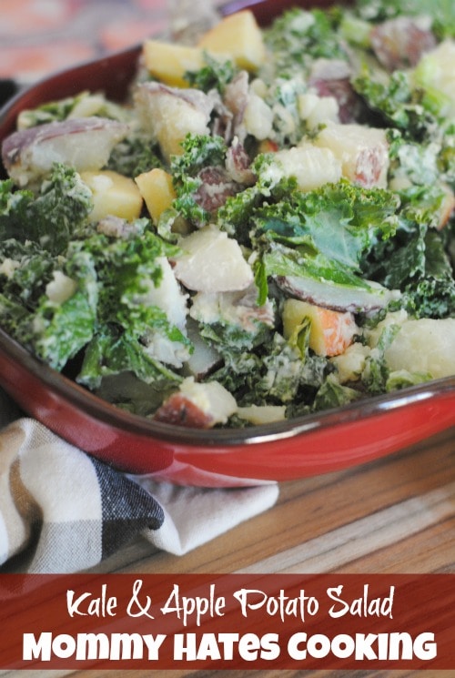 Kale & Apple Potato Salad with Miracle Whip #ProudofIt #Sponsored
