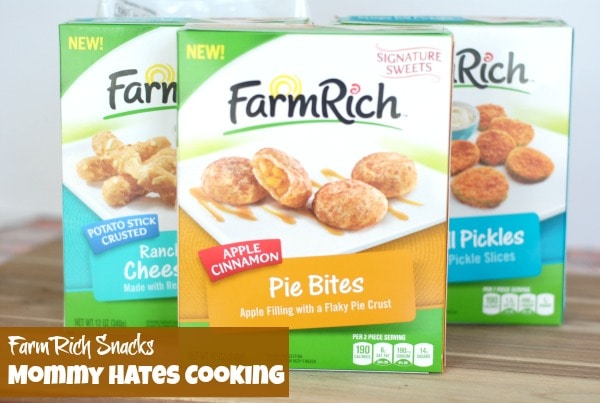 Farm Rich Snacks I Mommy Hates Cooking #Snacks #FarmRich #QuickSnacks