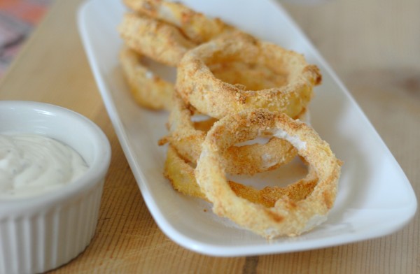 Baked Onion Rings #GlutenFree