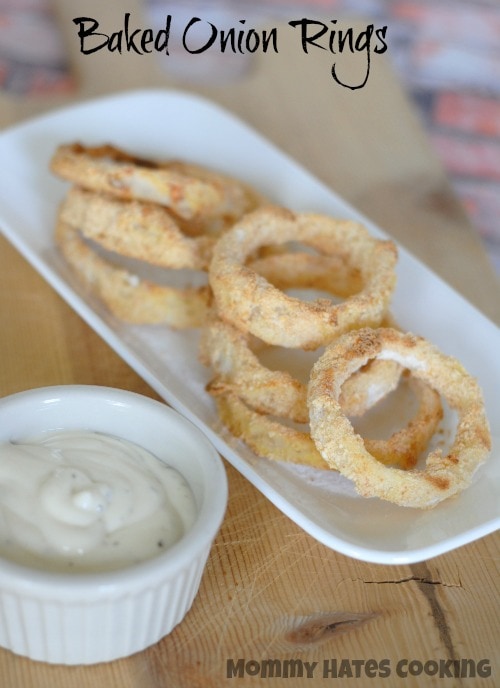 Baked Onion Rings #GlutenFree