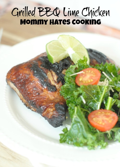 Grilled BBQ Lime Chicken I Mommy Hates Cooking