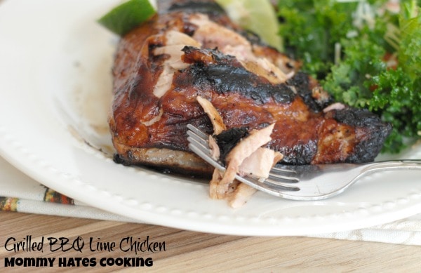 Grilled BBQ Lime Chicken I Mommy Hates Cooking