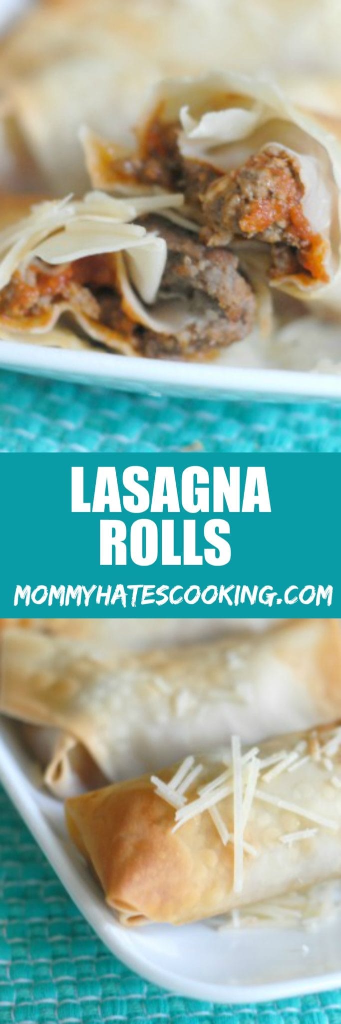 Lasagna Rolls - Mommy Hates Cooking