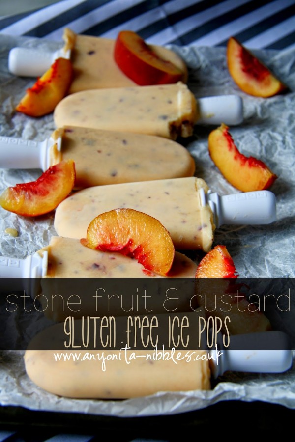 Stone Fruit & custard Gluten Free ice pops by anyonita nibbles