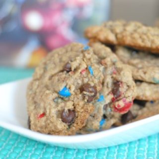 Captain America Monster Cookies