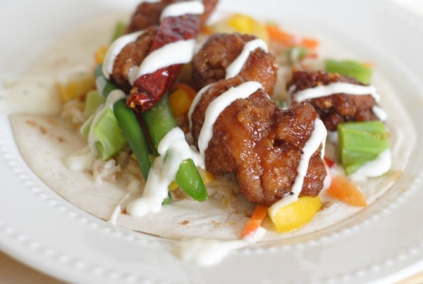 #ad General Tso Tostadas I Mommy Hates Cooking #GameTimeHero #CollectiveBias