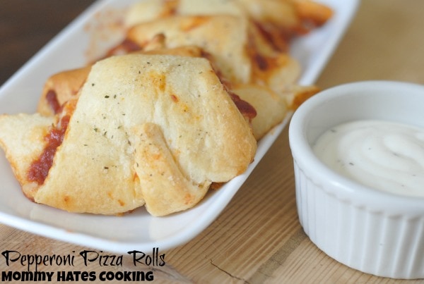 Pepperoni Pizza Rolls I Mommy Hates Cooking