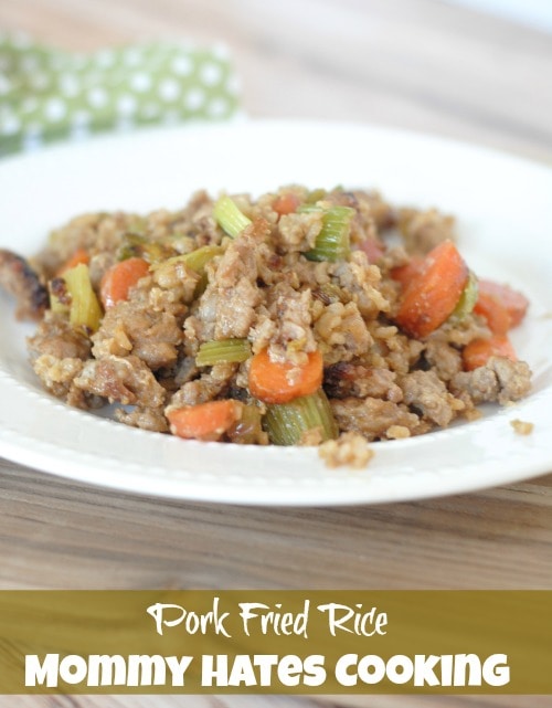 Pork Fried Rice I Mommy Hates Cooking