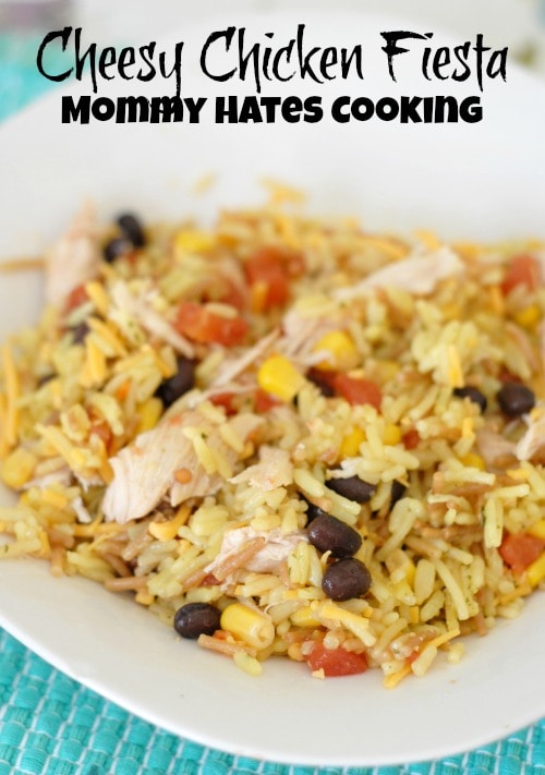 Cheesy Chicken Fiesta with Knorr Sides - Mommy Hates Cooking