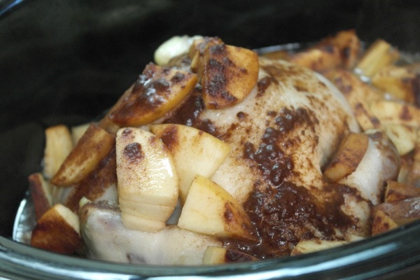 Slow Cooker Apple Cinnamon Chicken