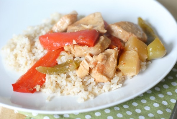 Slow Cooker Sweet N' Sour Chicken I Mommy Hates Cooking