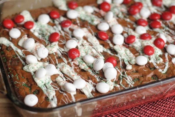 Christmas Monster Cookies #HolidayBaking #ad
