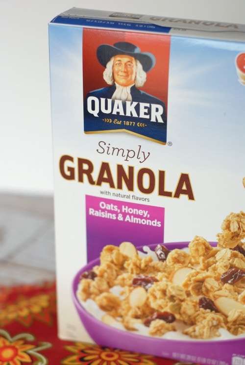 Granola Trail Mix I Mommy Hates Cooking #QuakerUp #LoveMyCereal #spon