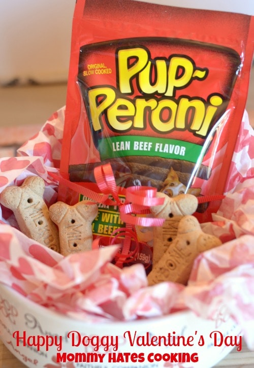 Valentine's Day Treats for the Pups #TreatthePups #ad