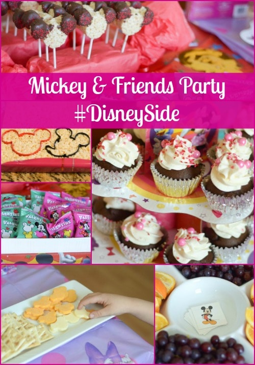 Mickey & Friends Party #DisneySide #ad