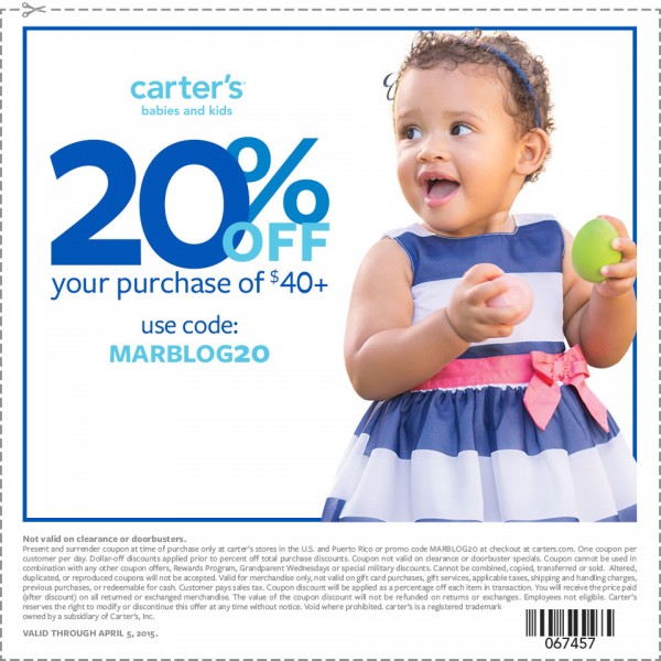 Springing into Spring with Carter's #SpringIntoCarters #IC #ad