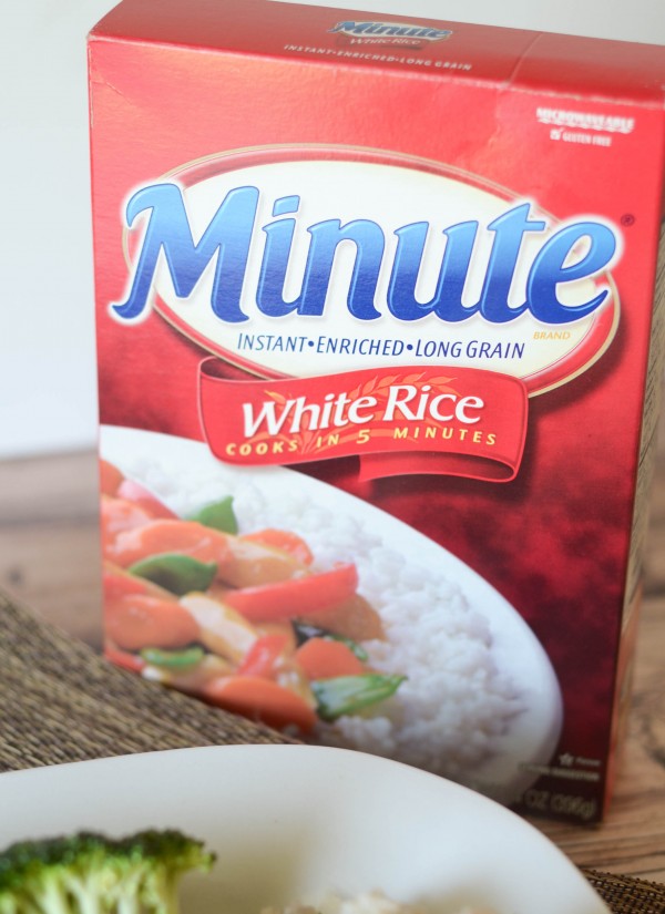 Creamy Chicken & Rice #MinuteMeals #ad 