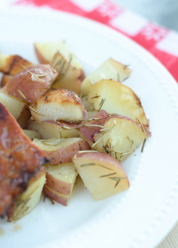 Grilled Rosemary Potatoes 