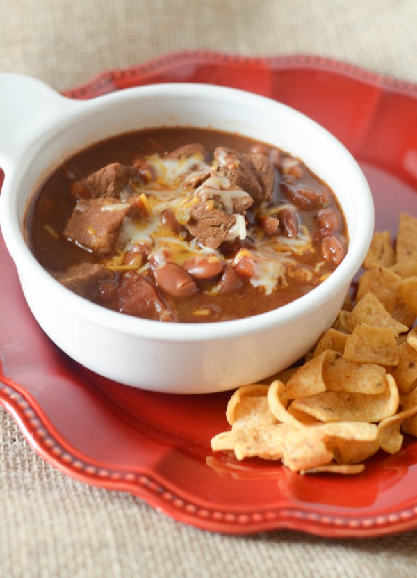 Slow Cooker Chili Beef Stew 