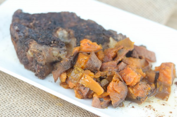 Slow Cooker Roast with Maple Sweet Potatoes