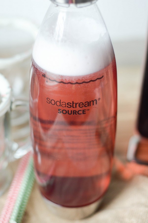 Berry Italian Cream Soda with SodaStream #WaterMadeExciting #ad - This Berry Italian Cream Soda is a great recipe using a SodaStream! 